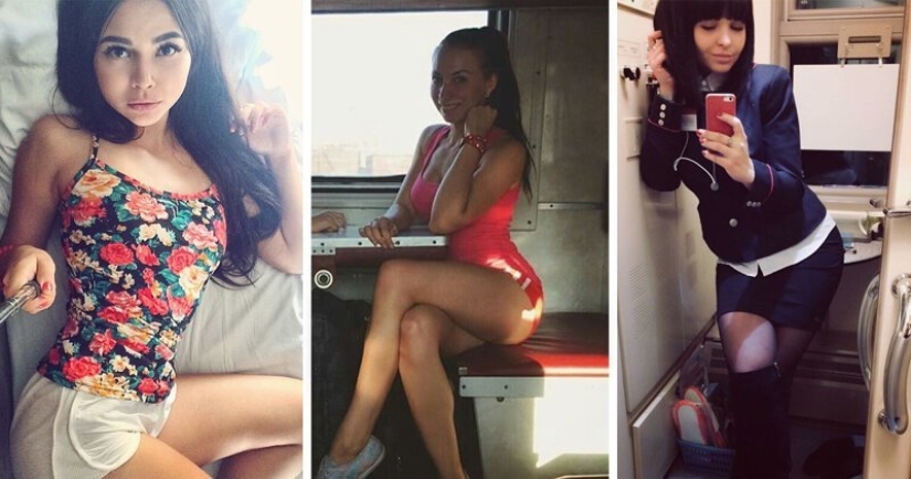 "Con usted en cualquier lugar!": el más hermoso compañero de viaje en los trenes "Con usted en cualquier lugar!": el más hermoso compañero de viaje en los trenes