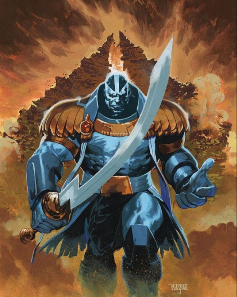 Conan, Thor, Batman, and other epic heroes in the works of the classic comic Mahmoud Asrar Conan, Thor, Batman, and other epic heroes in the works of the classic comic Mahmoud Asrar