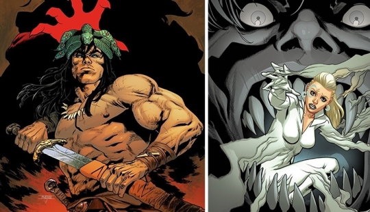 Conan, Thor, Batman, and other epic heroes in the works of the classic comic Mahmoud Asrar