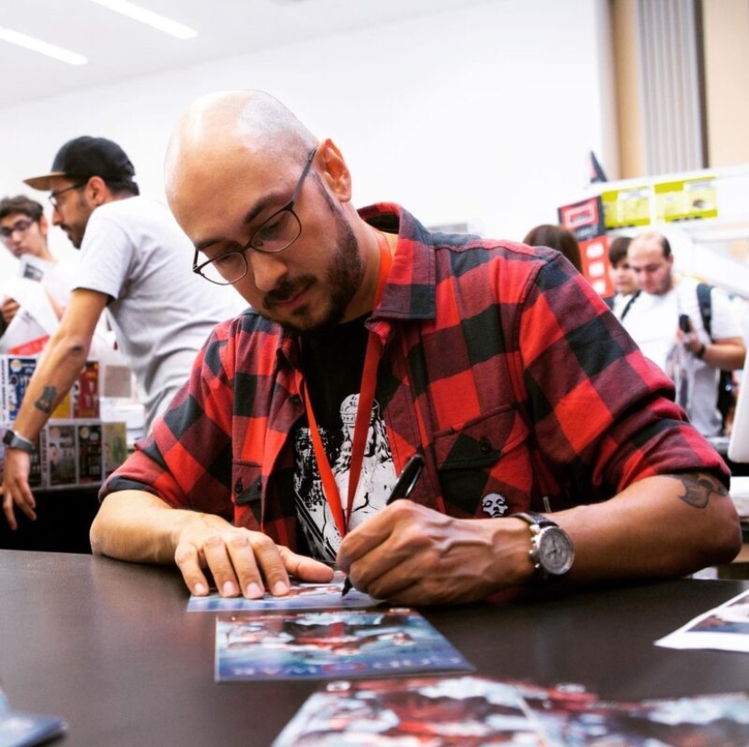 Conan, Thor, Batman y otros héroes épicos en las obras de los clásicos del cómic Mahmud Asrar