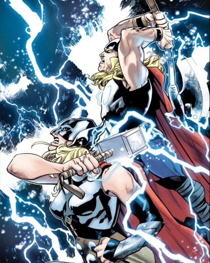 Conan, Thor, Batman y otros héroes épicos en las obras de los clásicos del cómic Mahmud Asrar