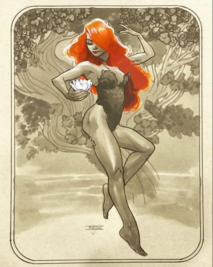 Conan, Thor, Batman y otros héroes épicos en las obras de los clásicos del cómic Mahmud Asrar