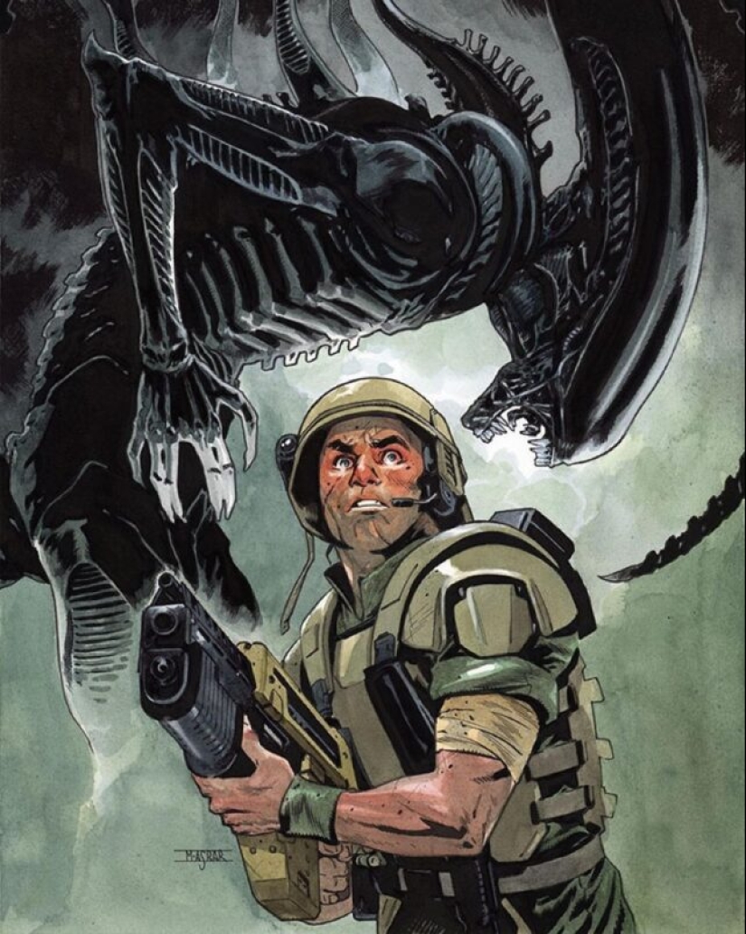 Conan, Thor, Batman y otros héroes épicos en las obras de los clásicos del cómic Mahmud Asrar