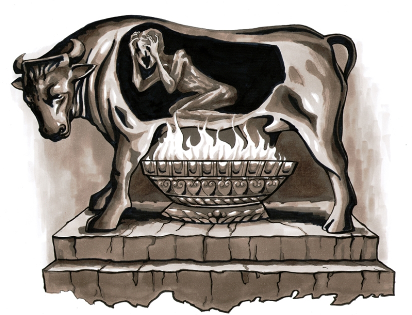 Copper bull — the most terrible device for torture in the history of mankind