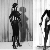 Cora Corsette is a fetish model from the 70s with a phenomenally narrow waist.