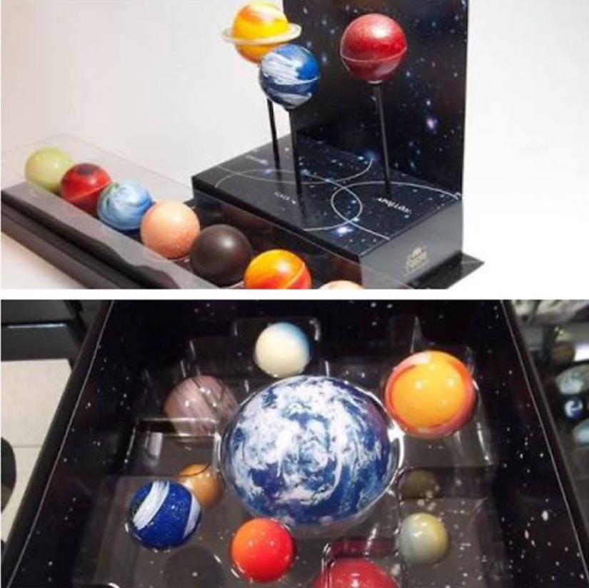 Cosmic sweets, from which you can fly to the seventh heaven