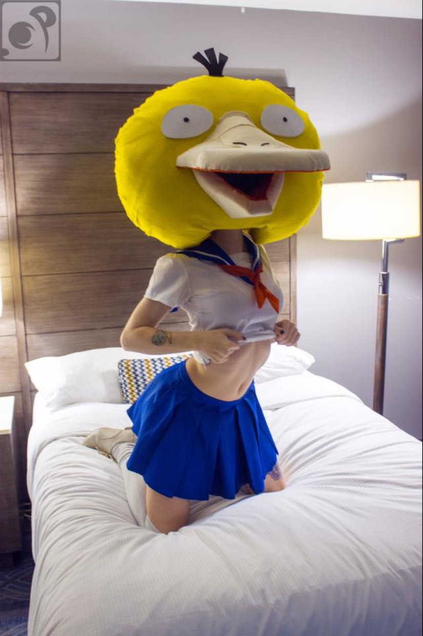 Cosplay extraño pero sexy: Pokemon Psidak Cosplay extraño pero sexy: Pokemon Psidak