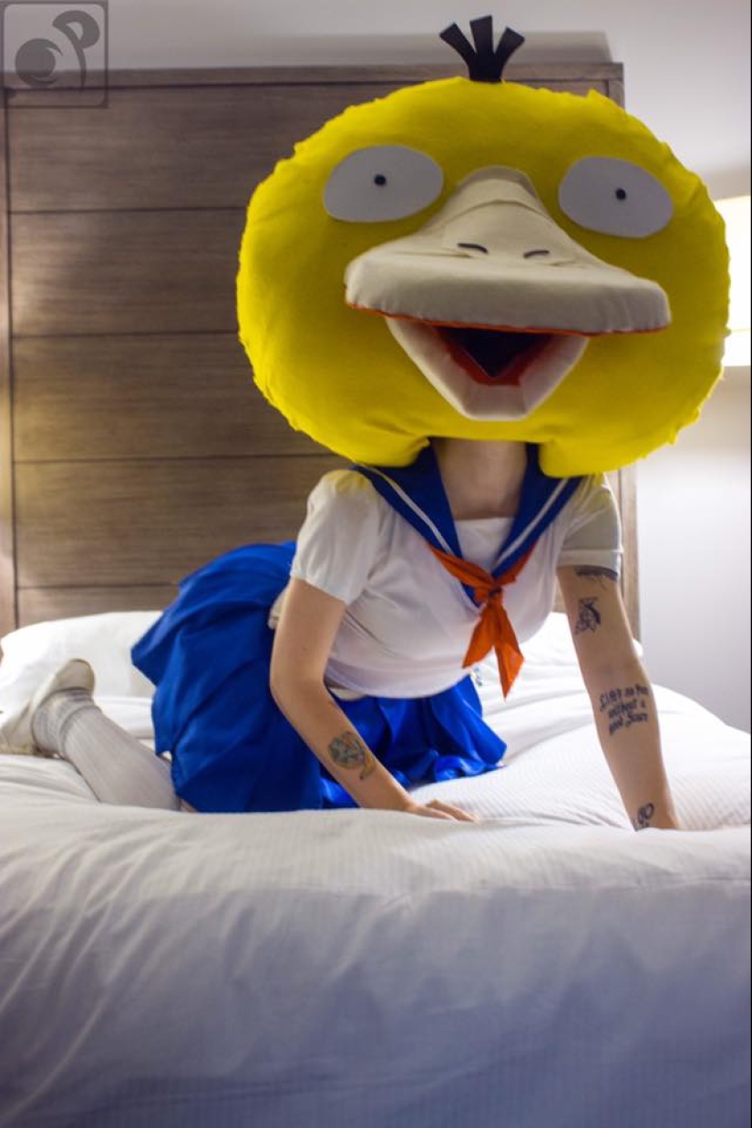 Cosplay extraño pero sexy: Pokemon Psidak Cosplay extraño pero sexy: Pokemon Psidak