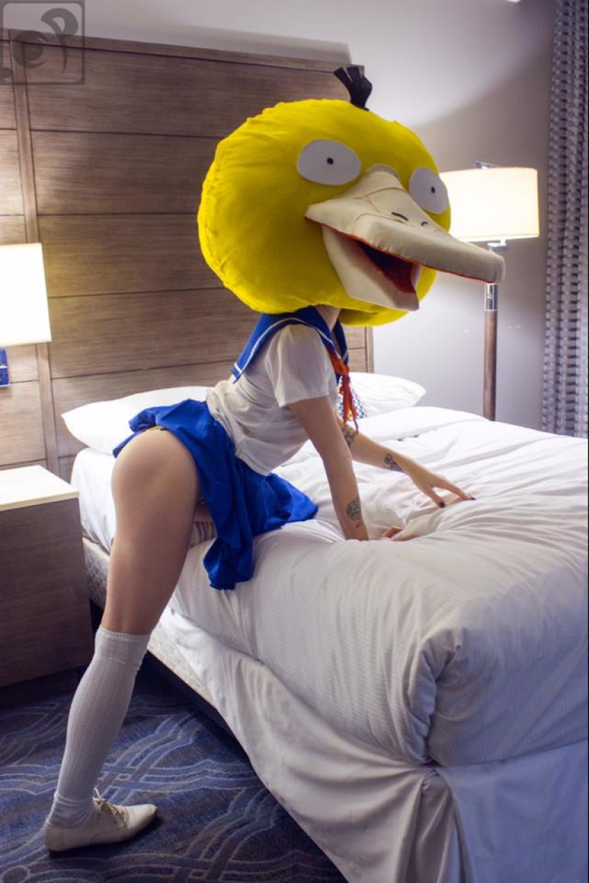 Cosplay extraño pero sexy: Pokemon Psidak Cosplay extraño pero sexy: Pokemon Psidak