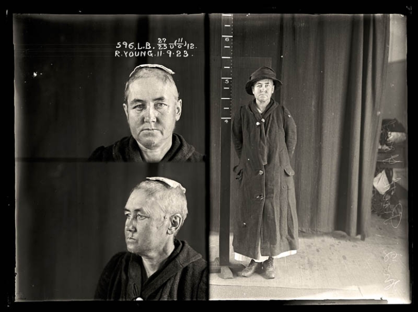 Criminales australianos de principios del siglo XX