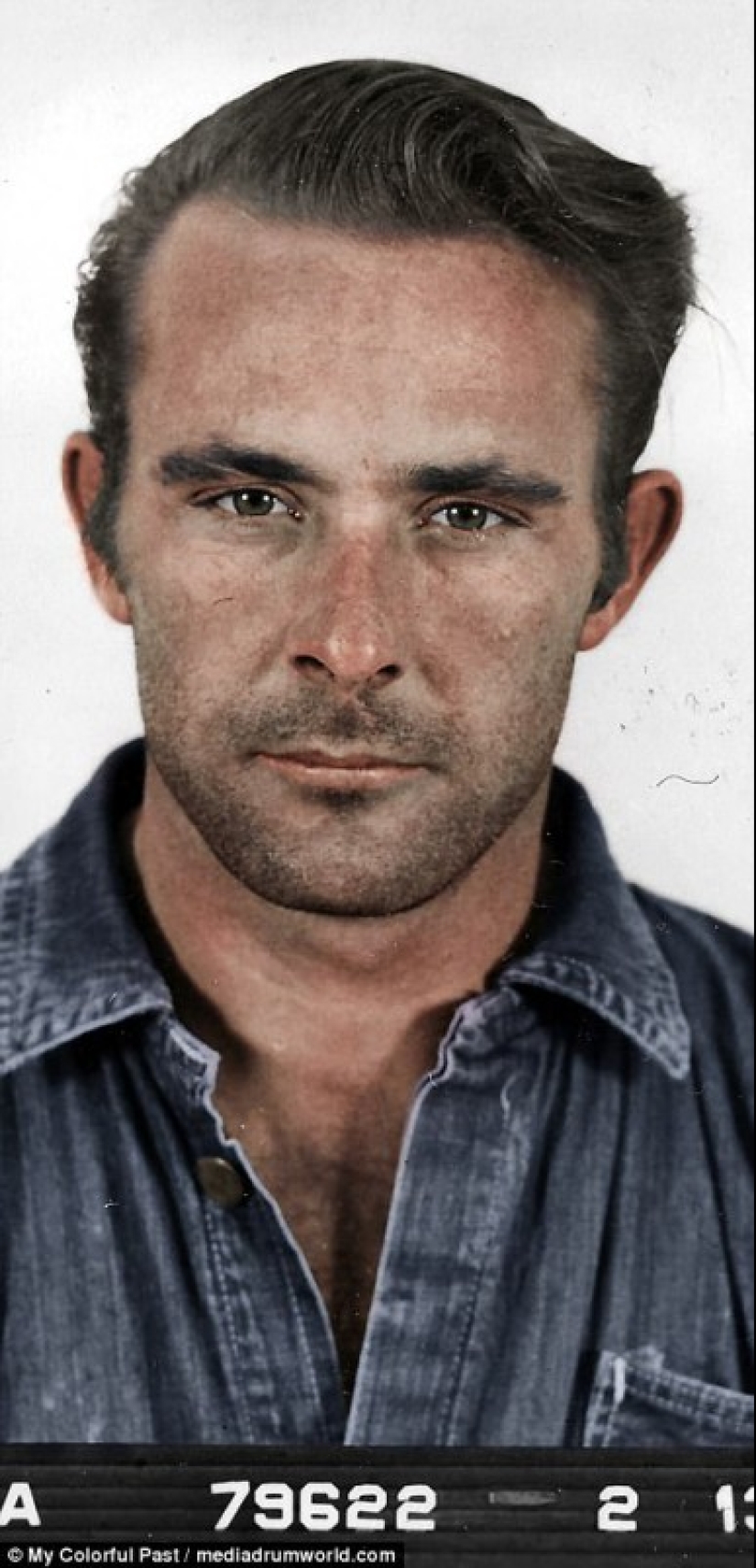 Criminals in a new color: photographer colorizes photos of famous villains Criminals in a new color: photographer colorizes photos of famous villains