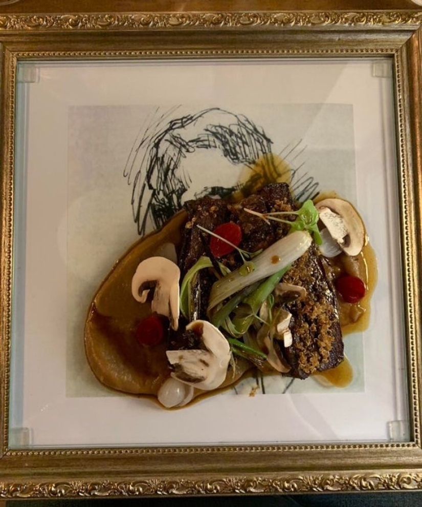 Croutons on a shovel: 22 examples of a very strange serving of dishes Croutons on a shovel: 22 examples of a very strange serving of dishes