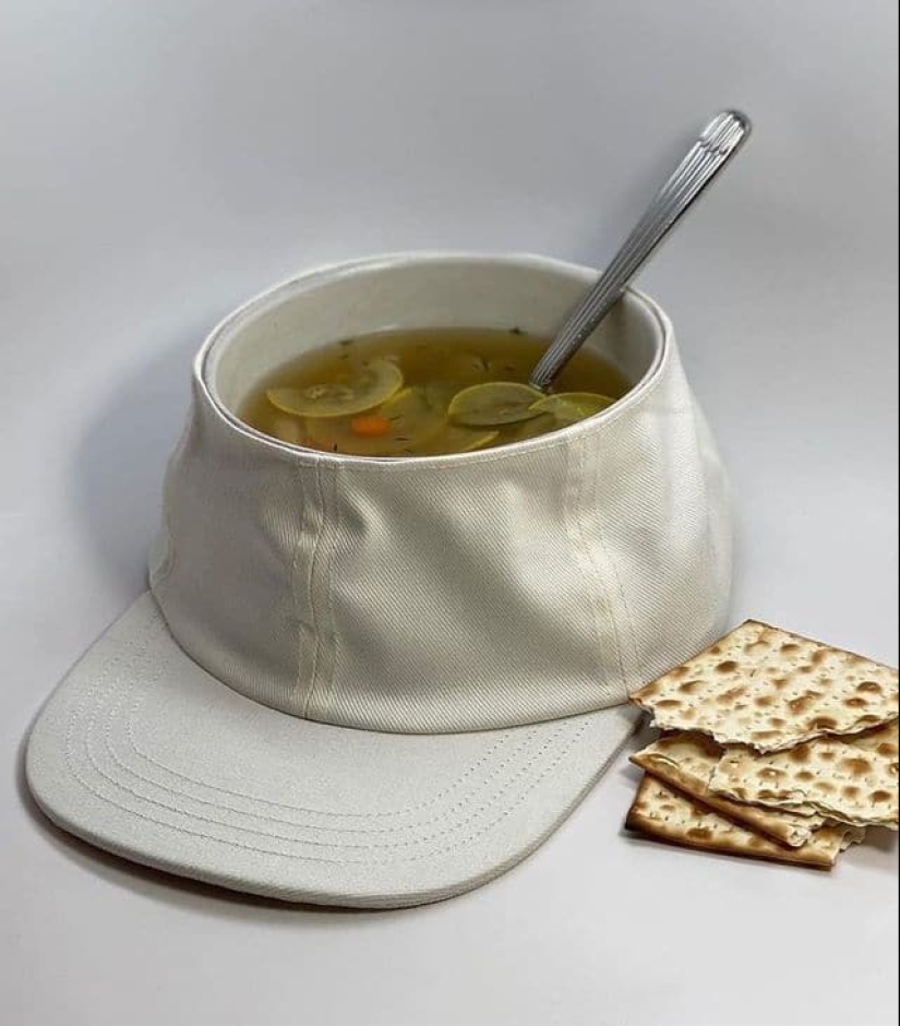 Croutons on a shovel: 22 examples of a very strange serving of dishes Croutons on a shovel: 22 examples of a very strange serving of dishes