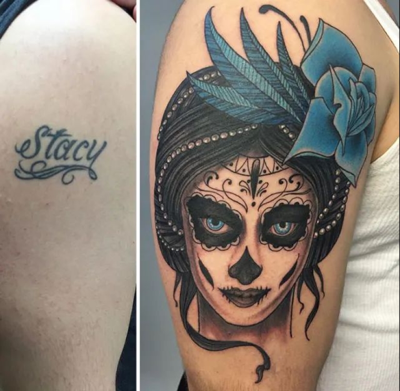 Cuando el amor se ha ido: 25 de las losas tatuaje dedicado a ex