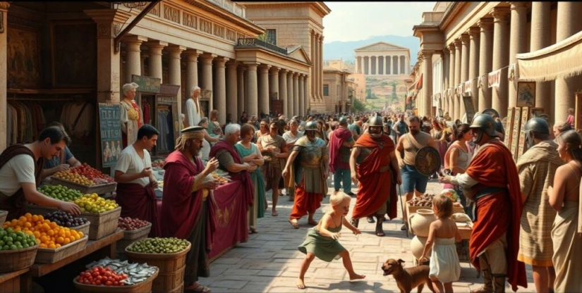 ¿Cuánto ganaban los habitantes de la Antigua Roma y China en términos de dinero actual?