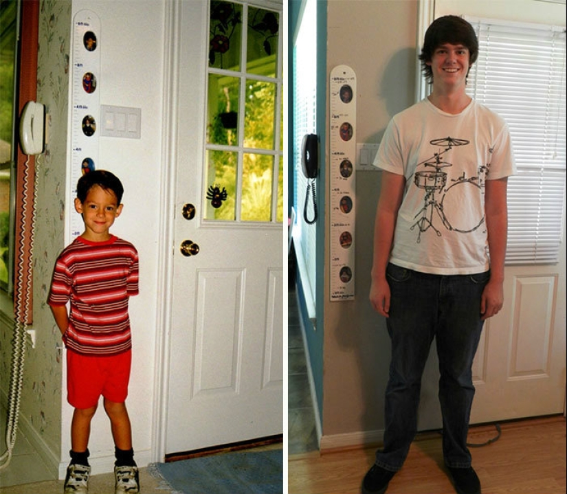 Cuántos años, cuántos inviernos: los niños en el primer y último día de escuela Cuántos años, cuántos inviernos: los niños en el primer y último día de escuela