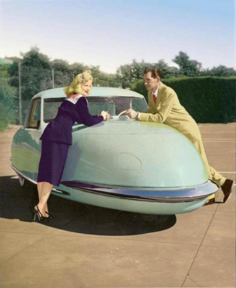 Davis Divan: a unique concept car 1940-ies Davis Divan: a unique concept car 1940-ies
