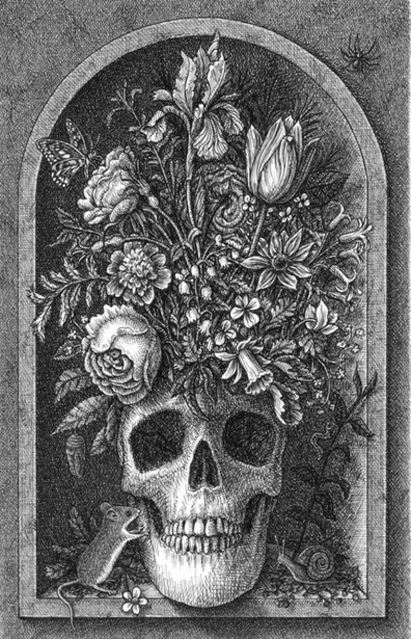 Death's Touches: Illustrator Landis Blair and His Art of Twilight