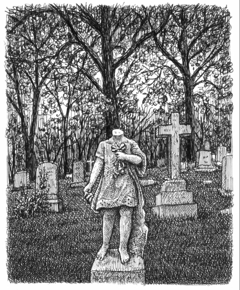 Death's Touches: Illustrator Landis Blair and His Art of Twilight