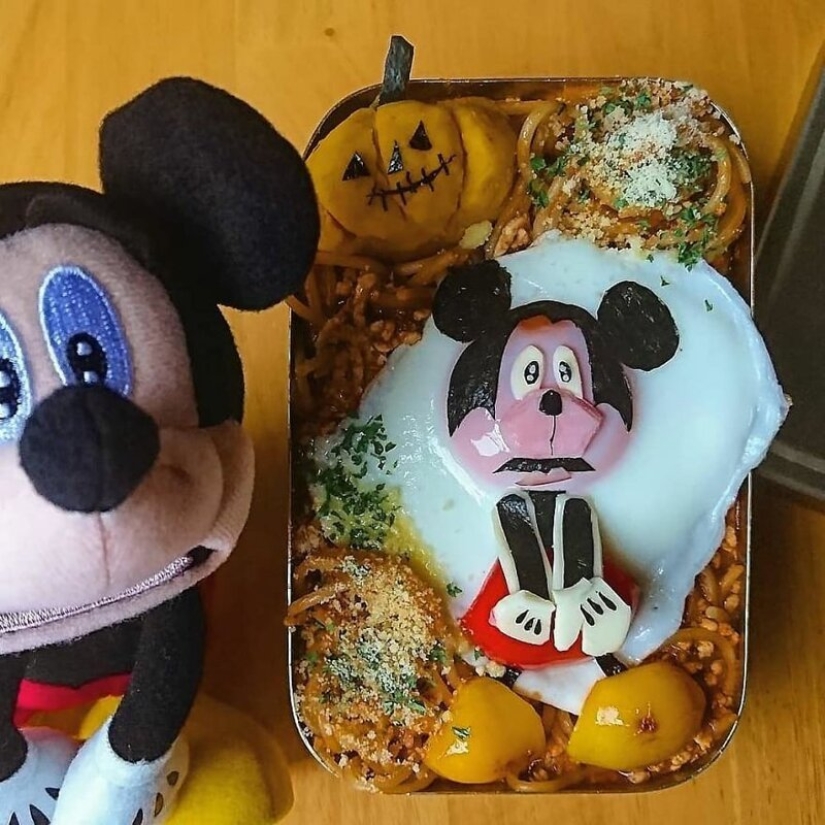 Deliciosos y hermosos huevos de un gran Japonés mamá