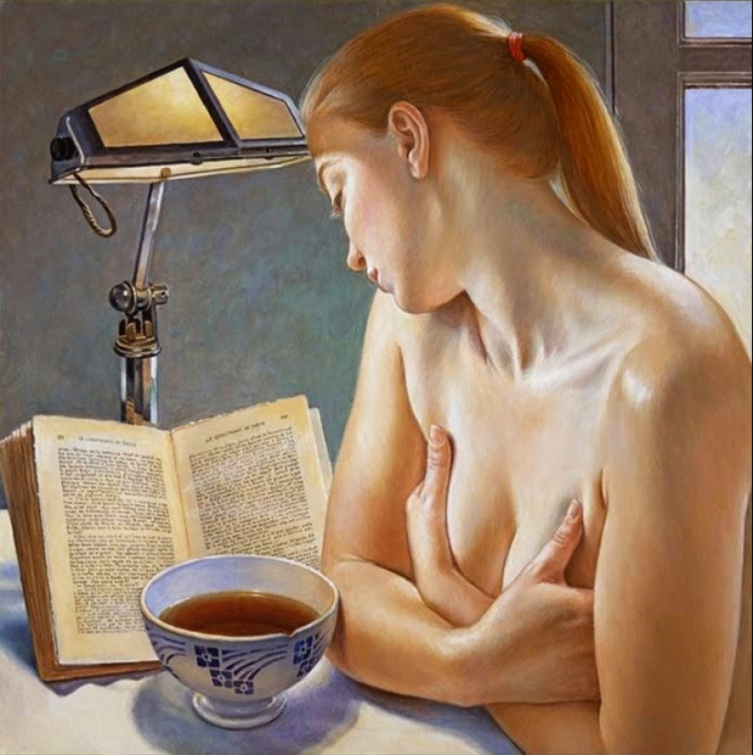 Desapego y erotismo sofisticado en las pinturas de Francine Van Hove
