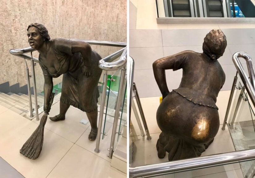 "Desgastado por los agujeros": vistas que se destruyen sin piedad " para la buena suerte" "Desgastado por los agujeros": vistas que se destruyen sin piedad " para la buena suerte"