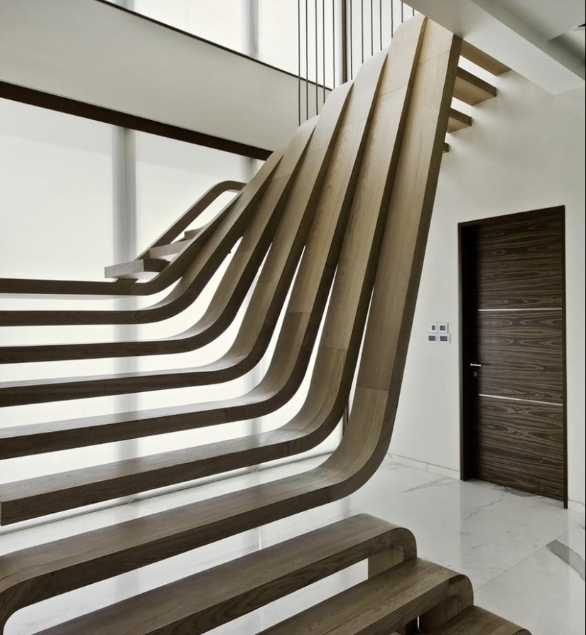 Designer stairs that give aesthetic delight
