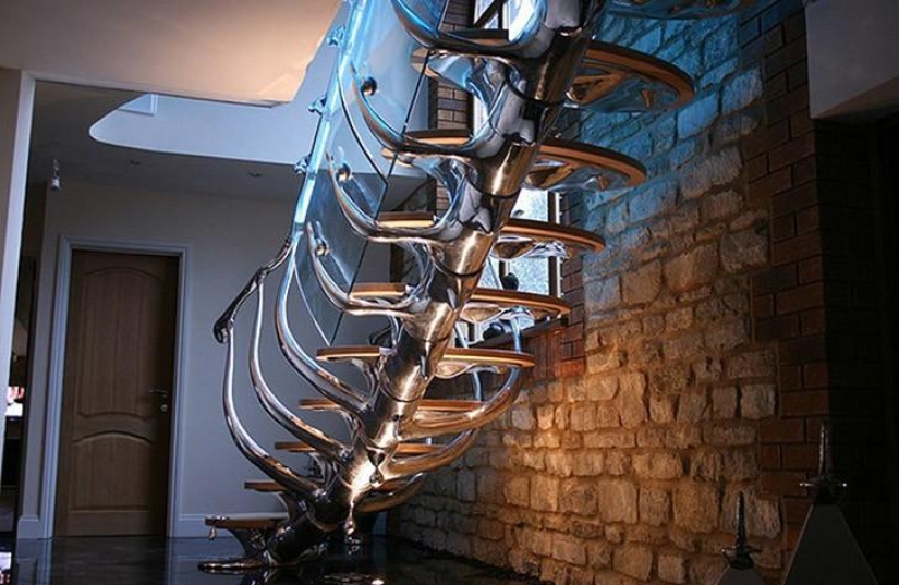 Designer stairs that give aesthetic delight