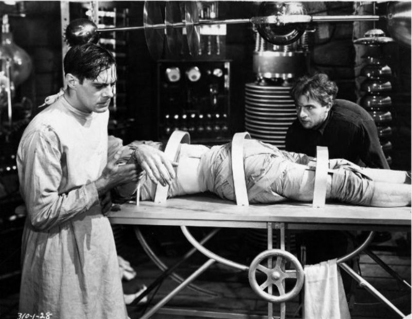Detrás de escena de las películas clásicas de Frankenstein