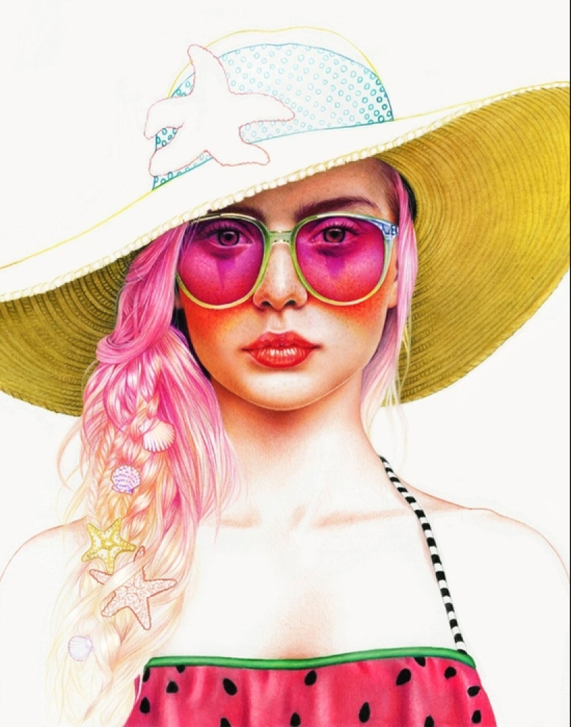 Dibujos hiperrealistas de un artista indio que son engañosos