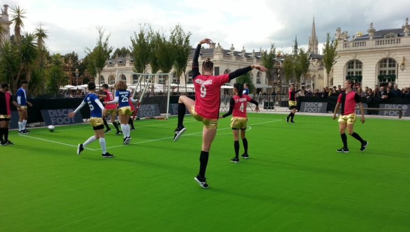 Disco football - a new sport gaining popularity in the world Disco football - a new sport gaining popularity in the world