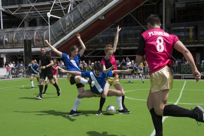 Disco football - a new sport gaining popularity in the world Disco football - a new sport gaining popularity in the world