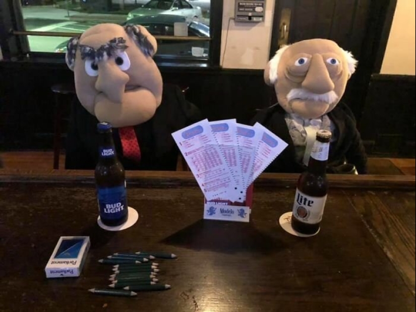 Disco pig, the phone-mouth and other curios, bought with it