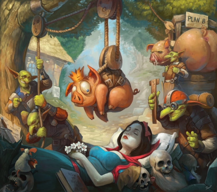 Dive into Gothic: dark fantasy worlds of Illustrator Tony Sart Dive into Gothic: dark fantasy worlds of Illustrator Tony Sart