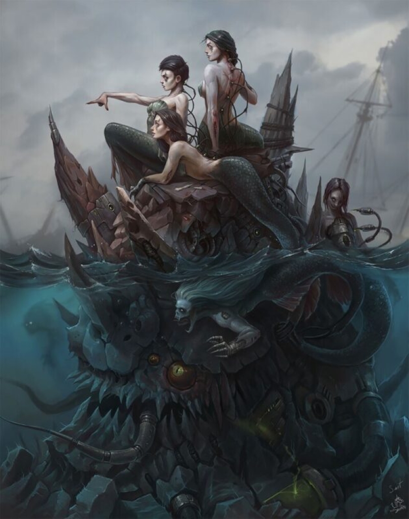 Dive into Gothic: dark fantasy worlds of Illustrator Tony Sart Dive into Gothic: dark fantasy worlds of Illustrator Tony Sart