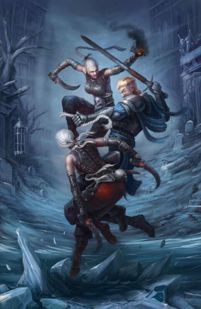 Dive into Gothic: dark fantasy worlds of Illustrator Tony Sart Dive into Gothic: dark fantasy worlds of Illustrator Tony Sart