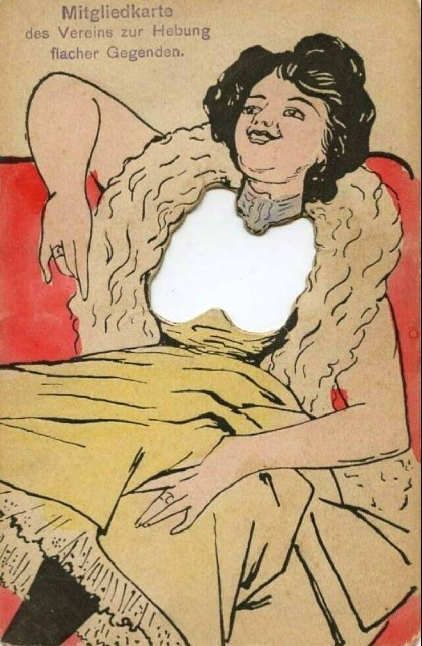 Diversión de hace un siglo: Extrañas postales interactivas con agujeros para los dedos Diversión de hace un siglo: Extrañas postales interactivas con agujeros para los dedos