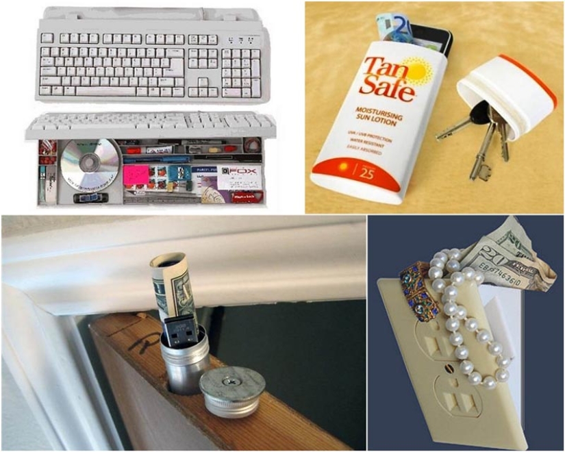 Dónde esconder un alijo Dónde esconder un alijo