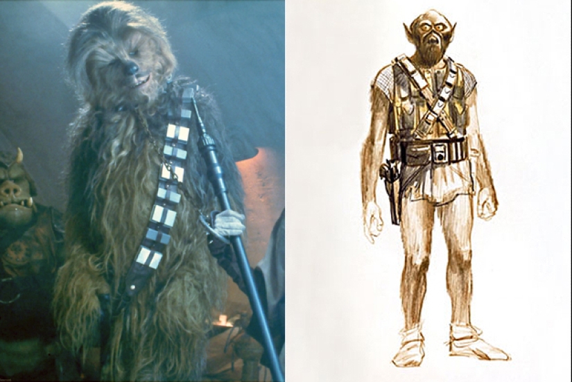 Don't be born beautiful: the first concepts of famous Hollywood characters Don't be born beautiful: the first concepts of famous Hollywood characters