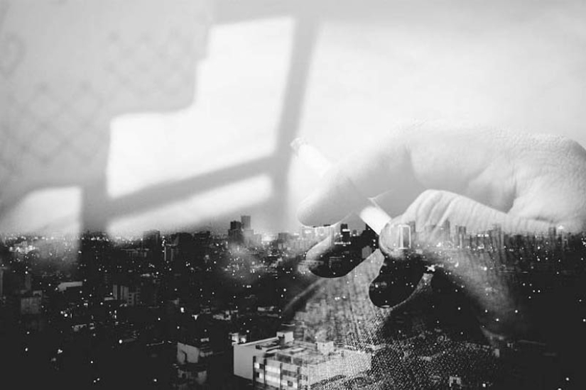 Double exposure by Andre de Freitas