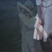 Double exposure on the canvases of Pakaila Ray Bean