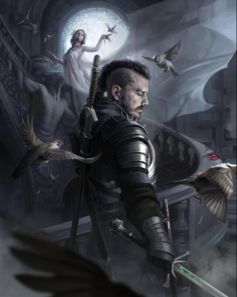 Drama, darkness and magic in the digital works of Martina Fachkova Drama, darkness and magic in the digital works of Martina Fachkova