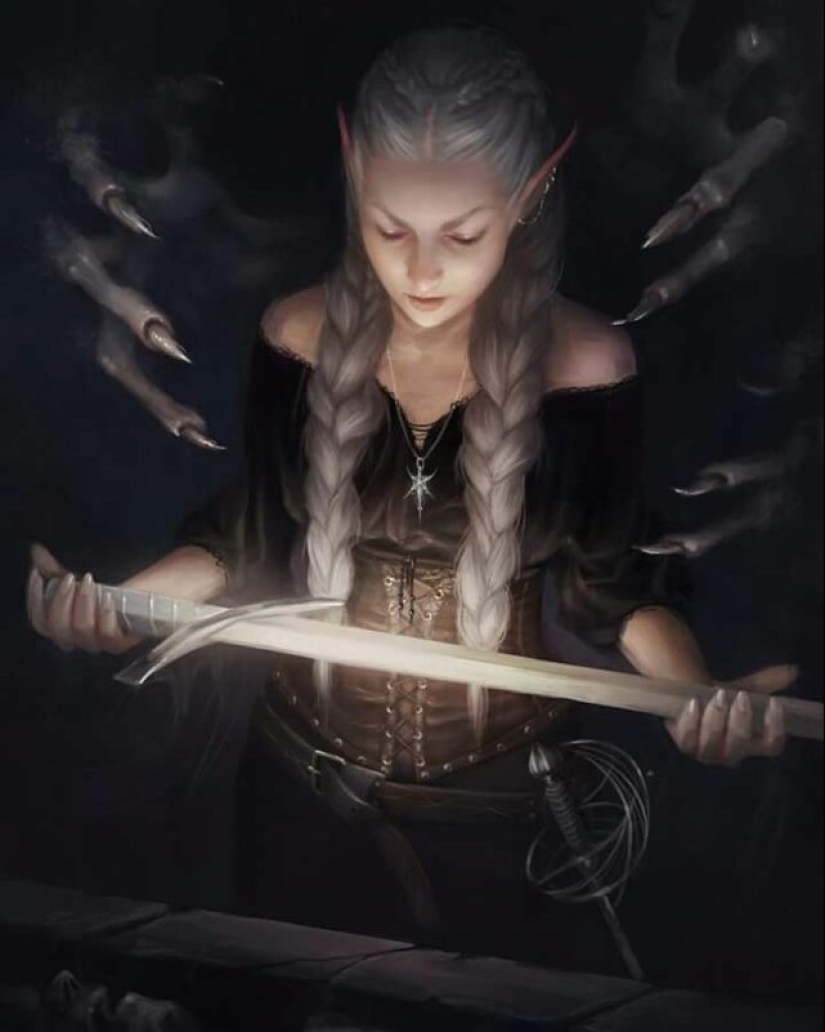 Drama, darkness and magic in the digital works of Martina Fachkova Drama, darkness and magic in the digital works of Martina Fachkova