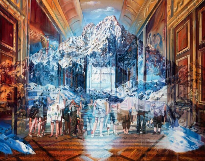 Dreams, reality, desolation and urban studies in the fantastic paintings by the artist Jacob Brostrup