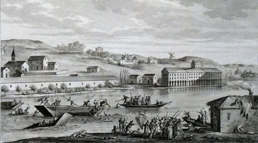 Drowning in Nantes — a monstrous massacre organized by a fanatic Drowning in Nantes — a monstrous massacre organized by a fanatic