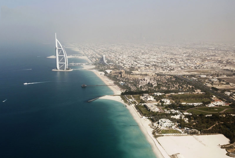 Dubai from a bird's eye view