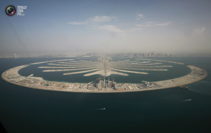 Dubai from a bird's eye view