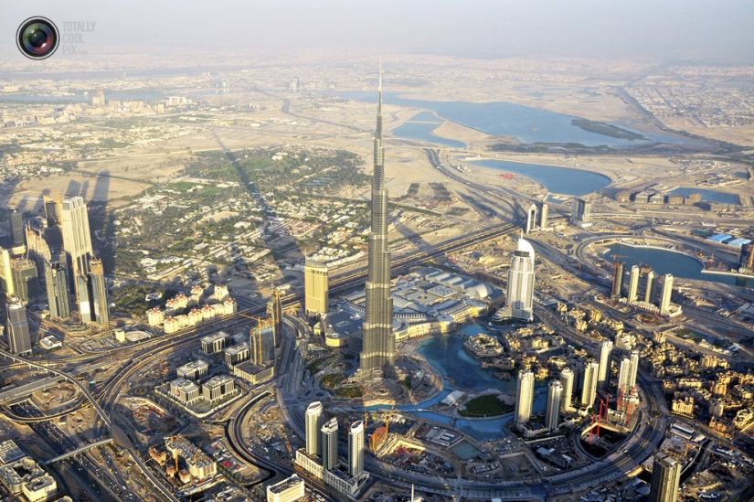Dubai from a bird's eye view