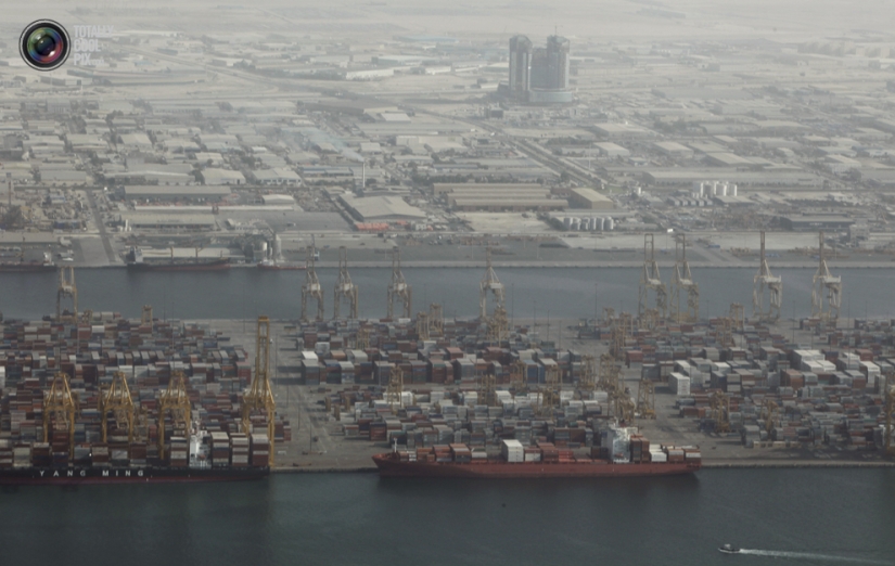Dubai from a bird's eye view