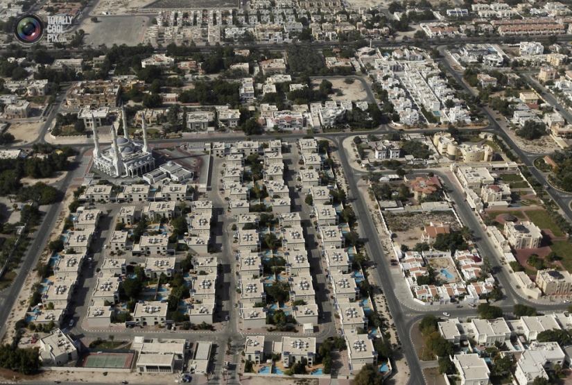 Dubai from a bird's eye view